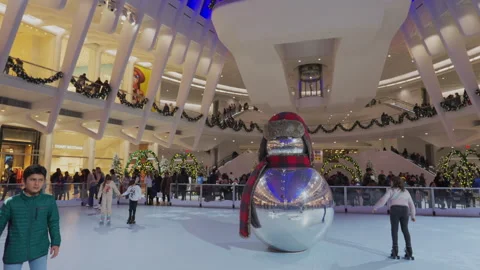 Winter Whirl Roller Rink was opened at Stock Video Pond5