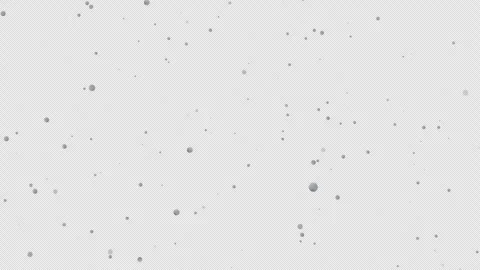 Winter white snow flake on alpha channel, snowflakes crystal Stock Footage 280560027