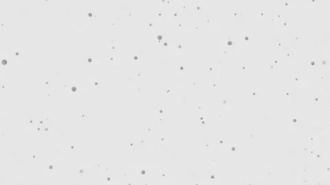 Winter white snow flake on alpha channel, snowflakes crystal Stock Footage 280560068
