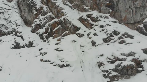 Winter willage Kyn Stock Footage 101057305