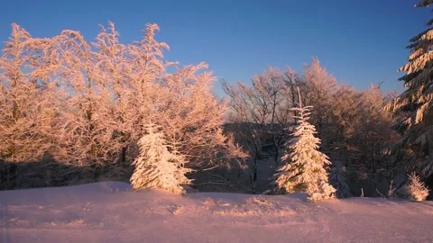 Winter wind in the mountains Stock Footage 170794314