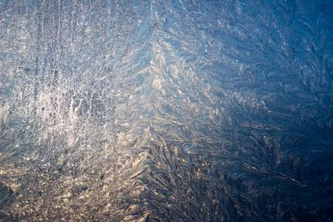 Winter window. Stock Photos