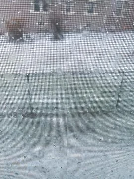 Winter Window Stock Photos