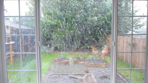 Winter Window Snow Stock Footage 10716029