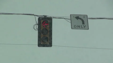 Winter Winds Stock Footage 54755026