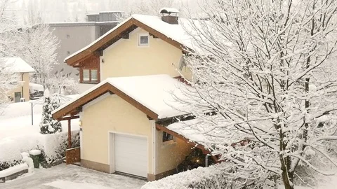Winter wonderland Stock Footage 85144350