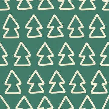 Winter wrapping paper flat seamless pattern vector Stock Illustration