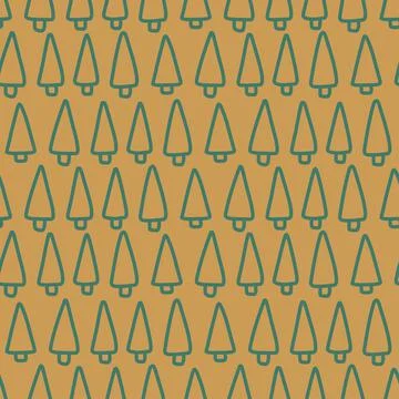 Winter wrapping paper flat seamless pattern vector Stock Illustration