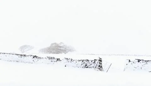 Winter in Yorkshire Stock Photos