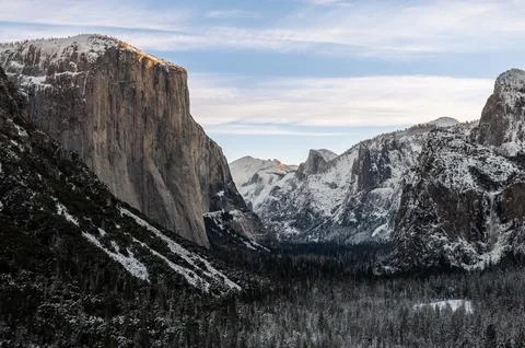 Winter in Yosemite Stock Photos