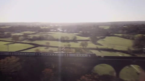 Winterbourne viaduct 7 Stock Footage 200139384