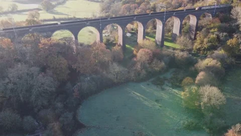 Winterbourne viaduct Stock Footage 200138495