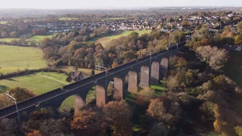 Winterbourne viaduct Stock Footage 200138742