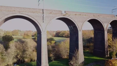 Winterbourne viaduct Stock Footage 200139227