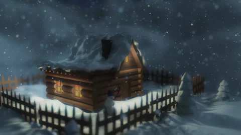 WinterHouse Stock Footage 952646