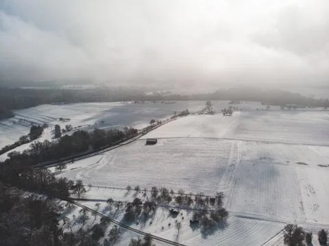 Winterlandscape Foto stock