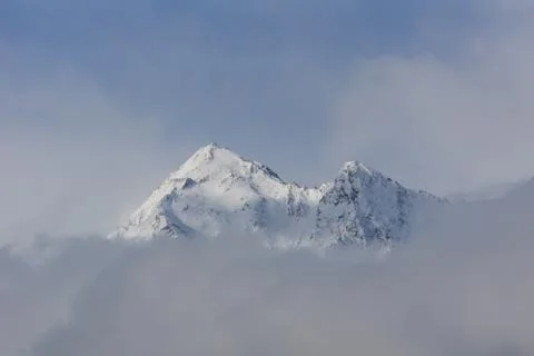 Winterly mountains Stock Photos