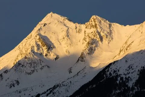 Winterly mountains Foto stock