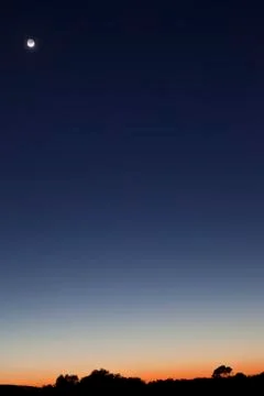 A Winter's Dusk Stock Photos