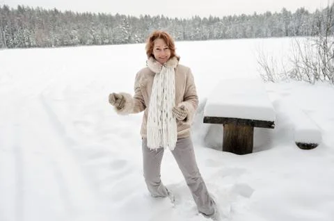 Winters joy Stock Photos