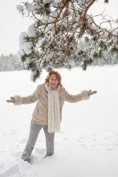 Winters joy Stock Photos