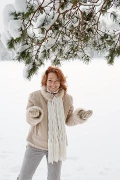 Winters joy Stock Photos