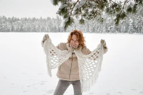 Winters joy Stock Photos