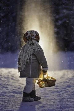 Winter's Whisper Foto stock