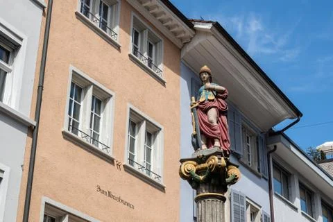 Winterthur - the old town Stock Photos