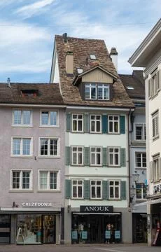 Winterthur - the old town Stock Photos