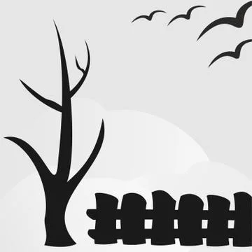 Wintertime. Stock Illustration