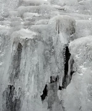 Wintery ice Stock Photos