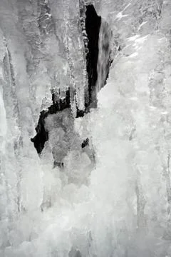 Wintery ice Stock Photos
