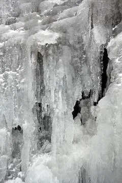 Wintery ice Stock Photos