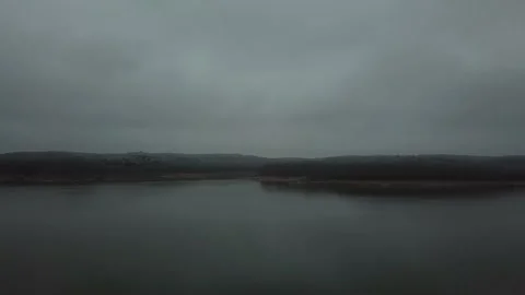 Wintery lake Stock Footage 208263126