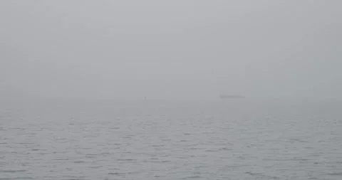 Wintery weather on Coast Stock Footage 260744701