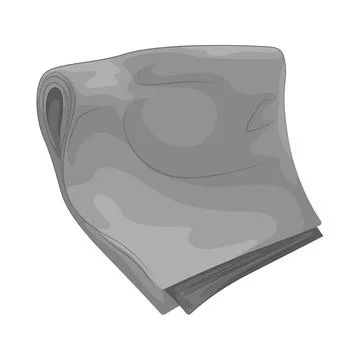 Wipe Cloth Illustration Stock Illustration