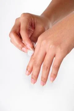 Wipe hand Stock Photos