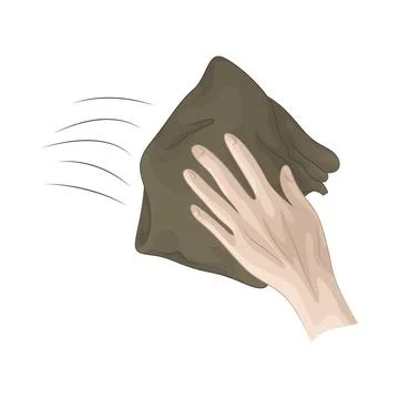 Wipe Illustration Stock Illustration