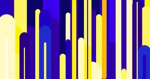 Wipe simple long vertical lines yellow blue version Stock Footage 244177927