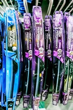 Wiper blades Stock Photos