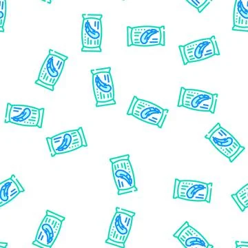 Wipes for allergy sufferers vector seamless pattern Stock Illustration