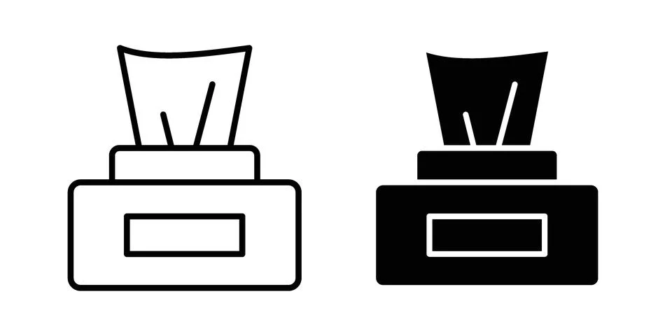 Wipes vector, illustration icon seticon vector, illustration icon set Stock Illustration
