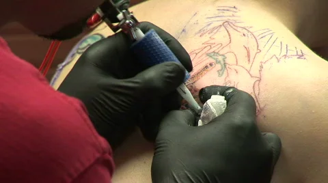 Wiping and adding color Video stock 121003