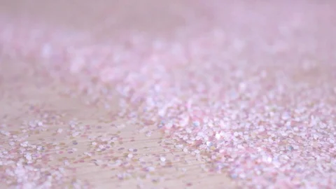 Wiping away glitter Video stock 92816491
