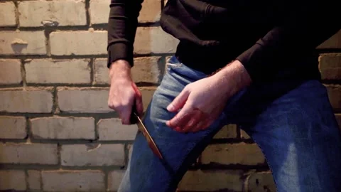 Wiping blood Video stock 220002475