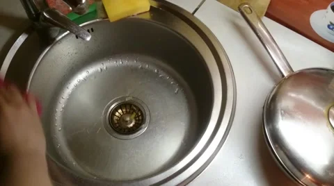 Wiping cloth shell Stock Footage 64515046