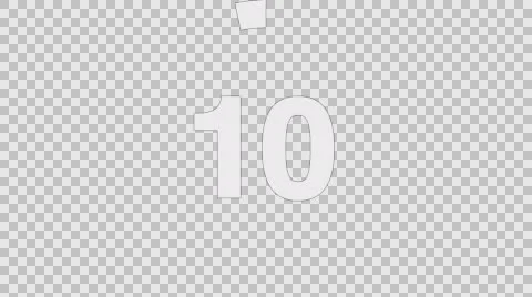 Wiping ON/OFF Countdown (30fps) Stock Footage 59706112