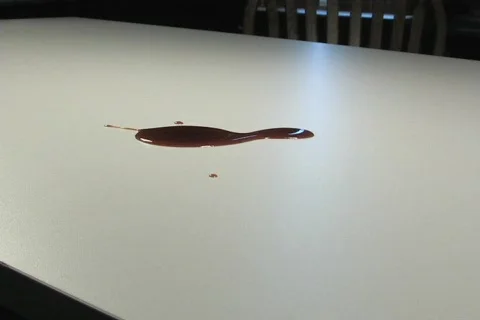 WIPING A SPILL Stock Footage 81039