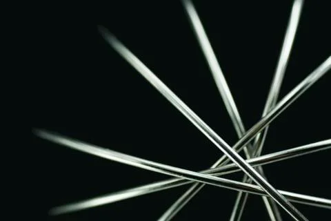 Wire abstract star Stock Photos